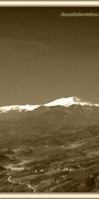 Il Cimone visto da Rosola